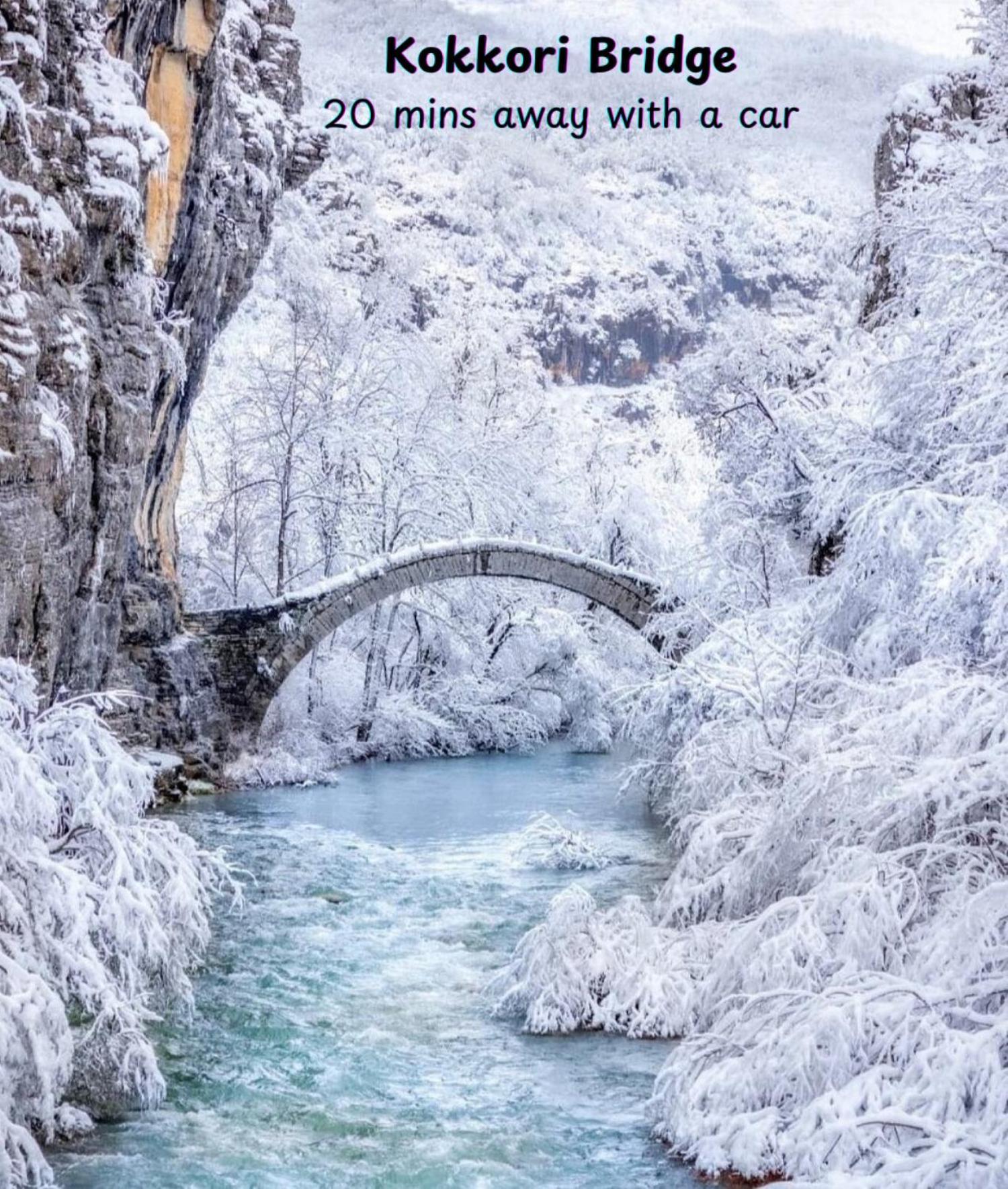 "Apeiros Chora" Hotel, Zagori Kato Pedina Exteriör bild
