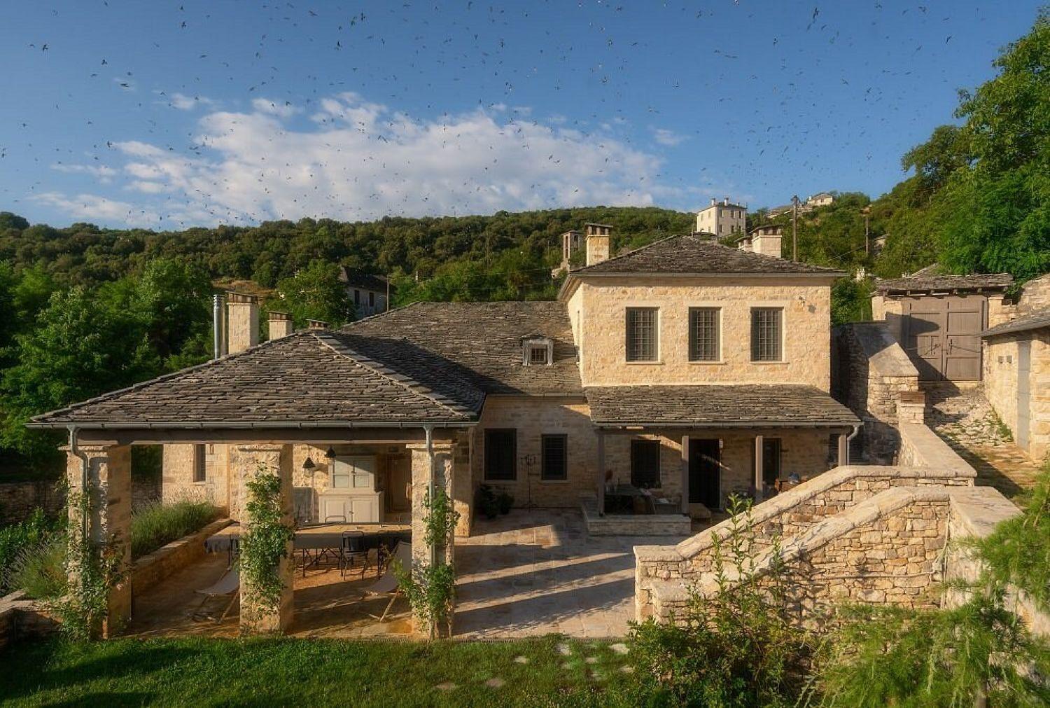 "Apeiros Chora" Hotel, Zagori Kato Pedina Exteriör bild